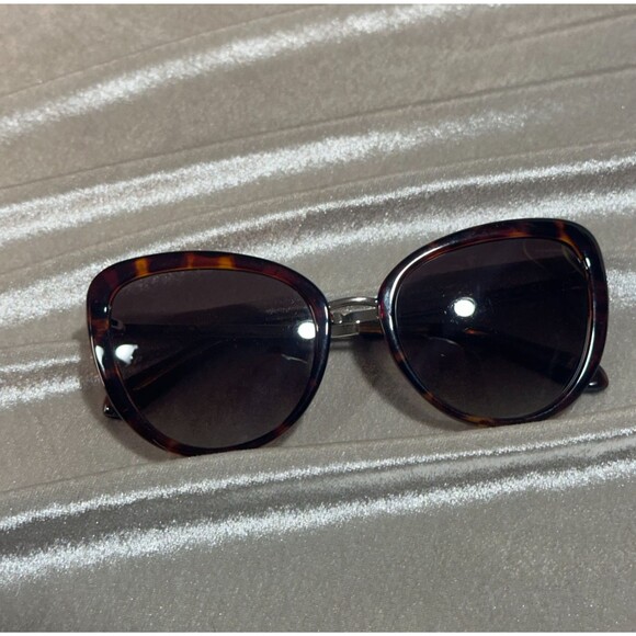 kate spade Accessories - Kate Spade Sydnee Womens Cat Eye Sunglasses Tortoise Brown Gradient Lens